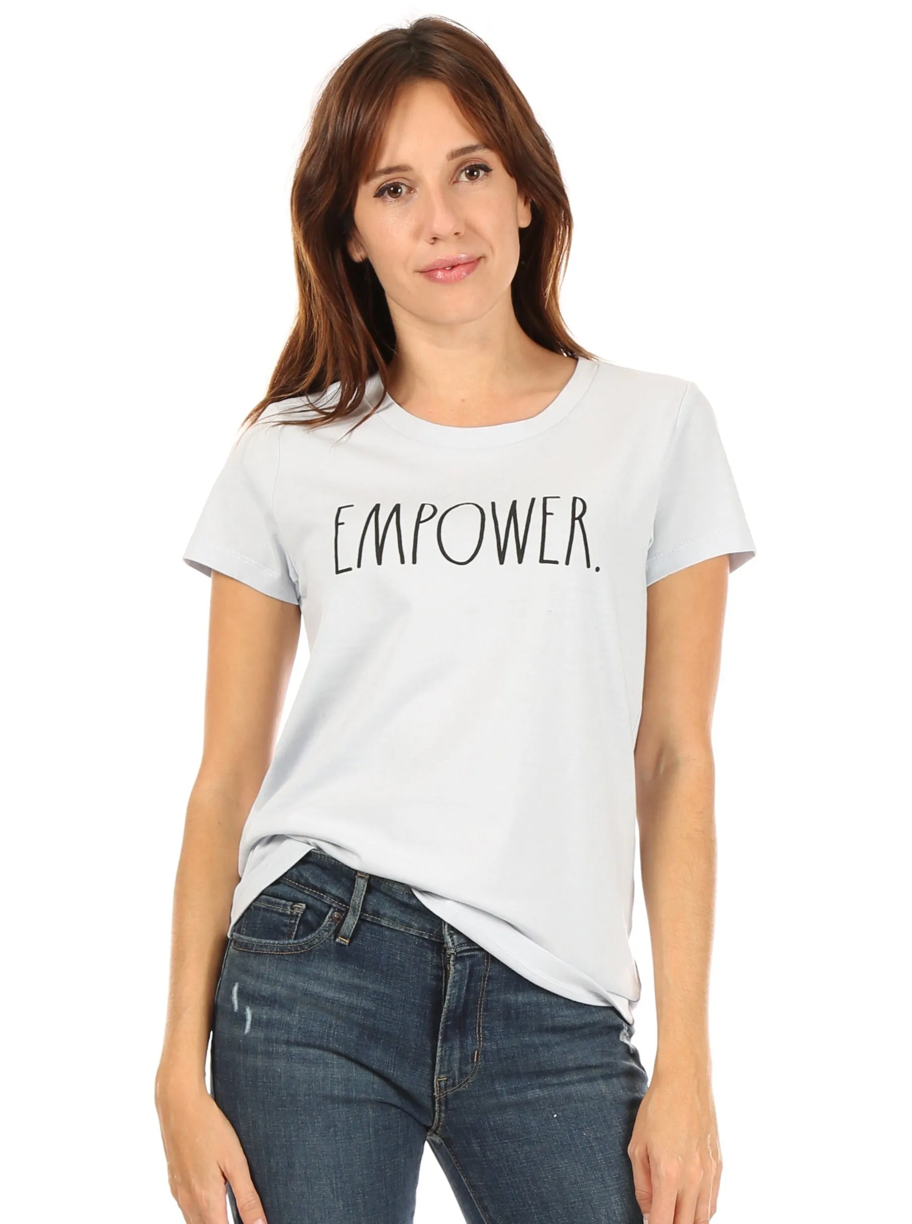 Women's "EMPOWER" Short Sleeve Icon T-Shirt sold by Rae Dunn