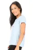 Women's "BREATHE" Short Sleeve Classic Slub T-Shirt sold by Rae Dunn