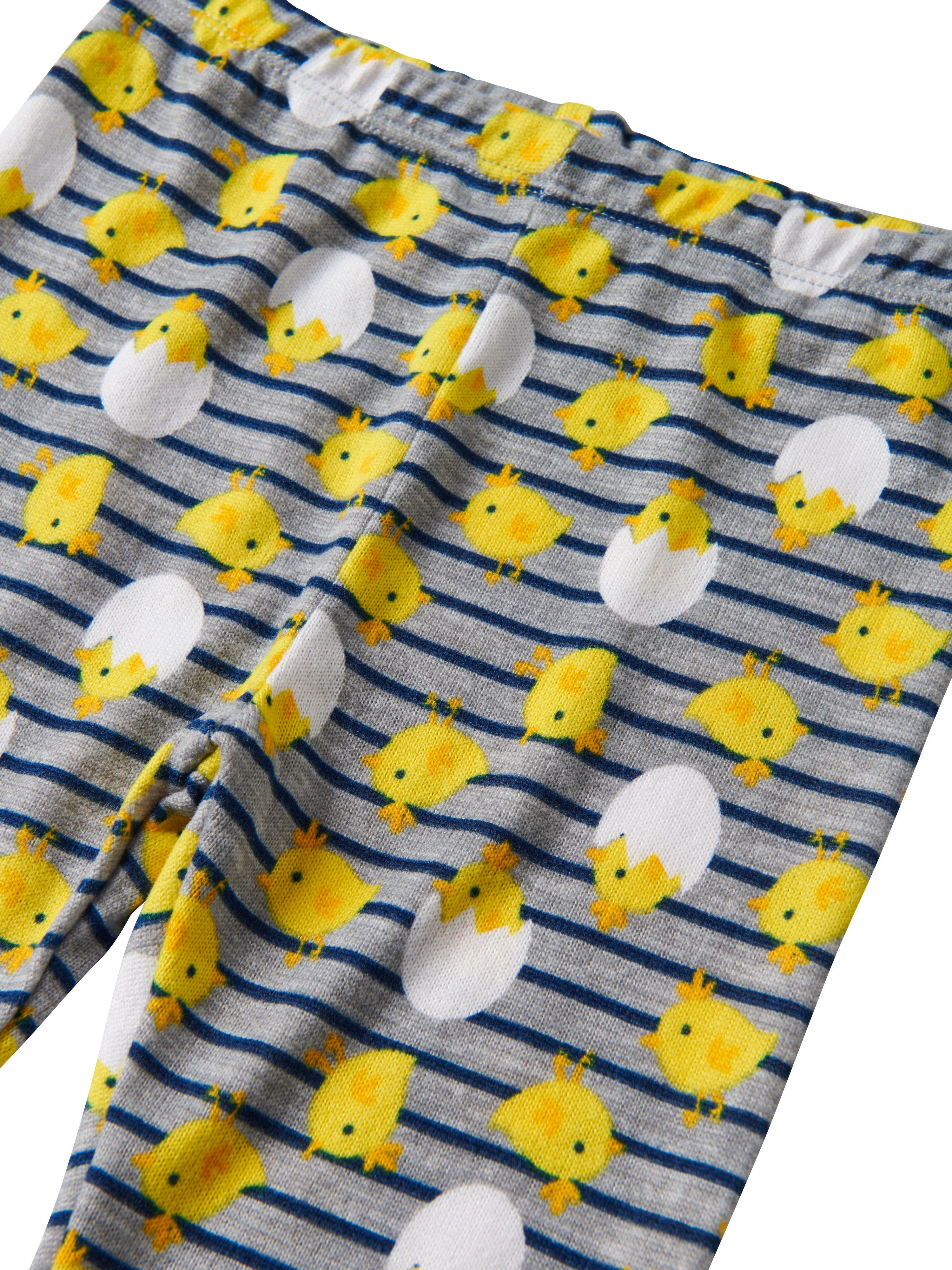 Boys' "CHICK MAGNET" Long Sleeve Top and Elastic Waistband Joggers Pajama Set sold by Rae Dunn product image thumbnail 2