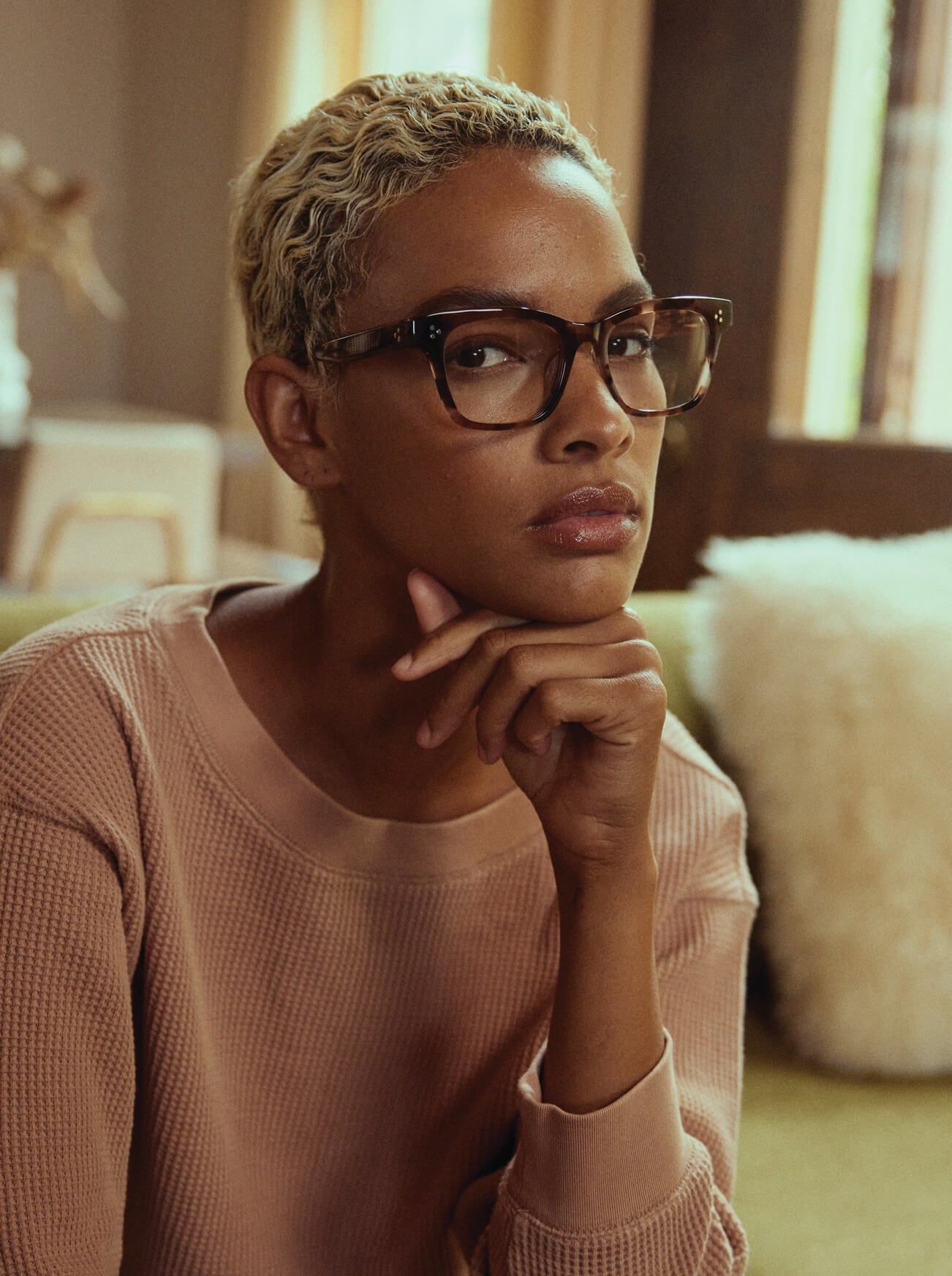 MAZZIE-Crystal Black / Clear-51 sold by RAEN product image thumbnail 4