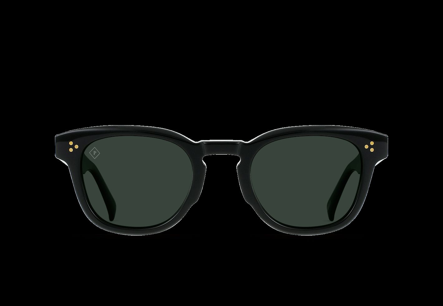 SQUIRE-Recycled Black / Green Polarized-49 sold by RAEN