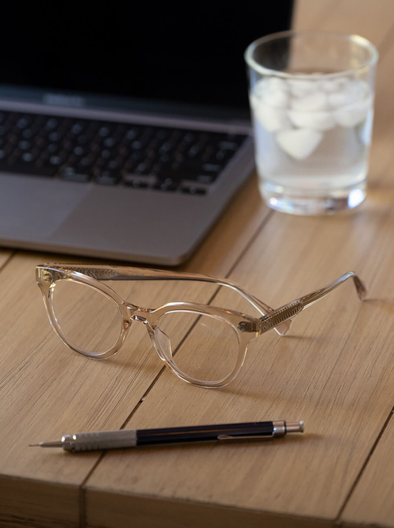 LYSHA-Almond Tortoise Myan/Clear-51 sold by RAEN product image thumbnail 11