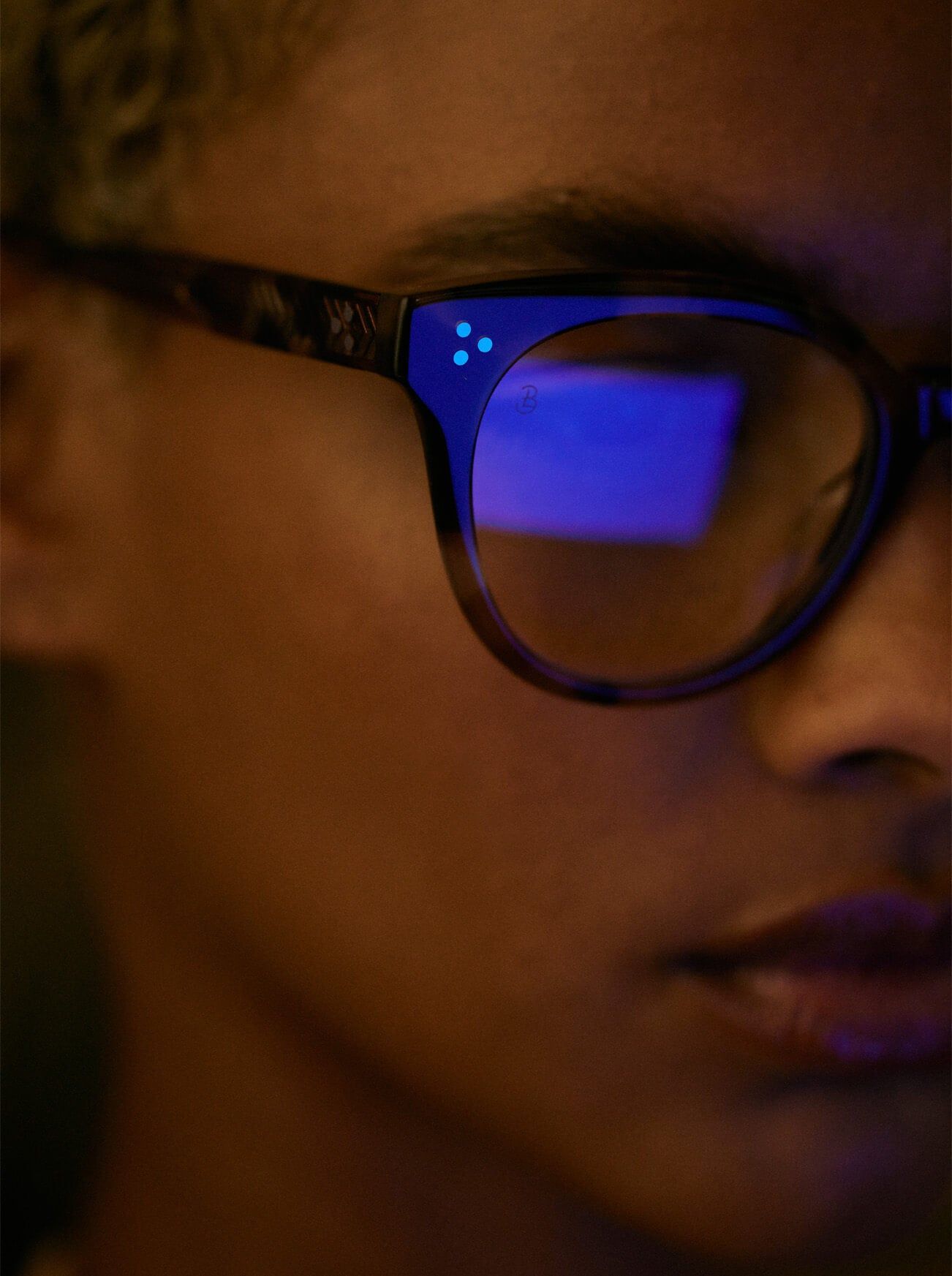 LYSHA-Almond Tortoise Myan/Clear-51 sold by RAEN product image thumbnail 6