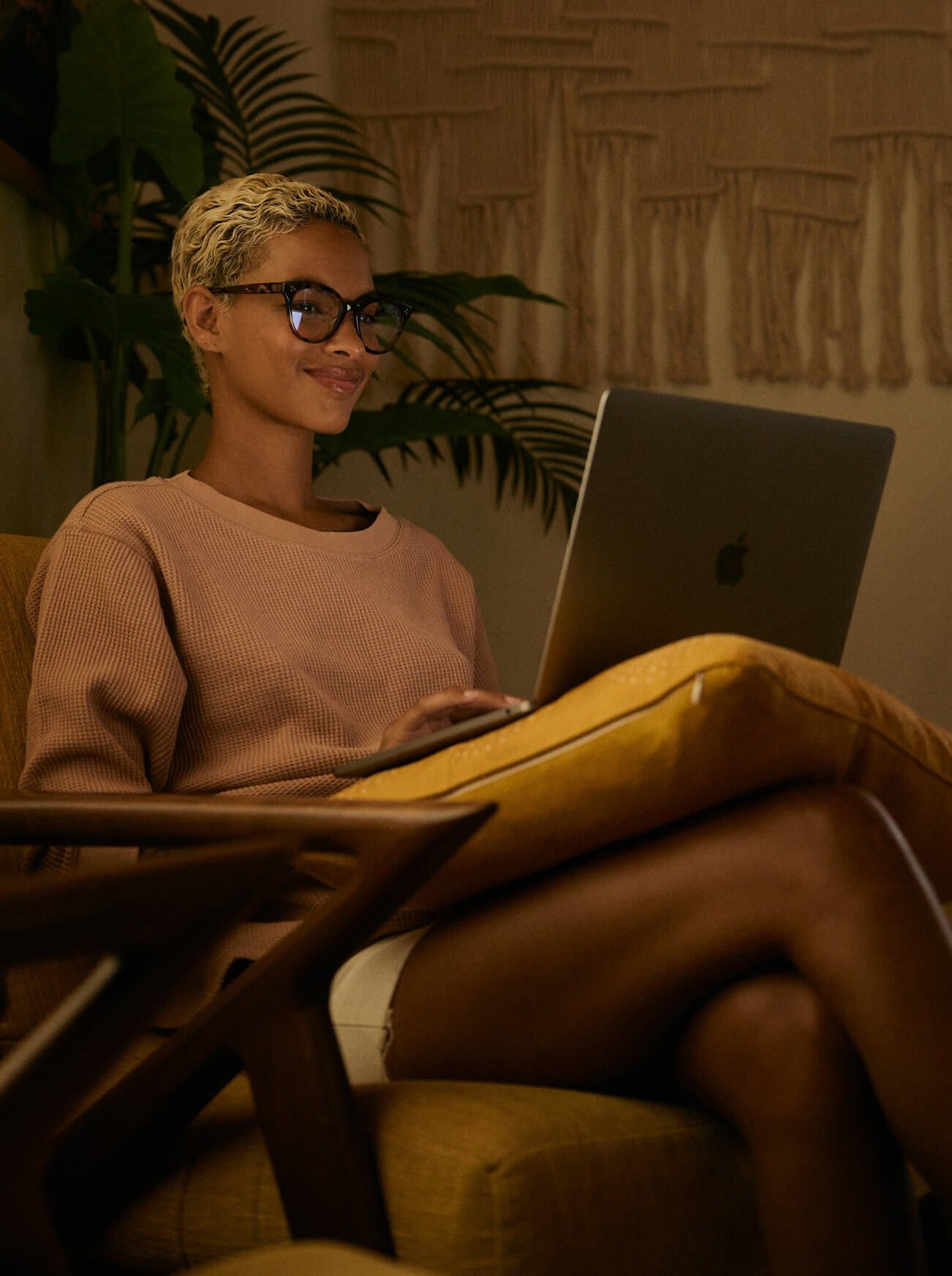 LYSHA-Almond Tortoise Myan/Clear-51 sold by RAEN product image thumbnail 5