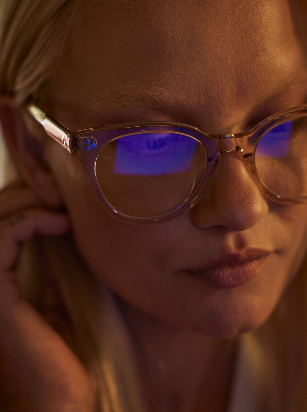 LYSHA-Almond Tortoise Myan/Clear-51 sold by RAEN product image thumbnail 8