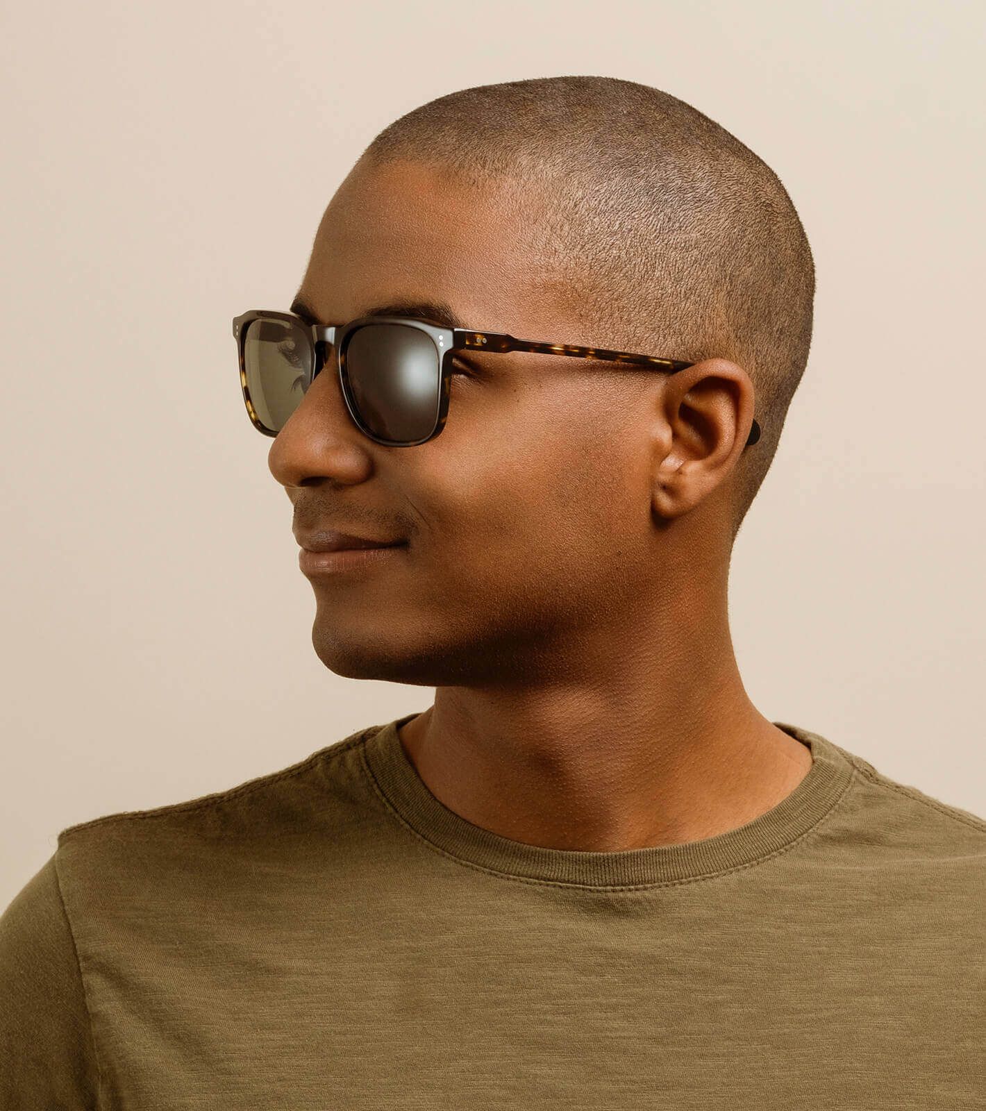 WILEY-Brindle Tortoise / Green Polarized-54 Pre-Order - Est. Ship Date 09/4 sold by RAEN product image thumbnail 5