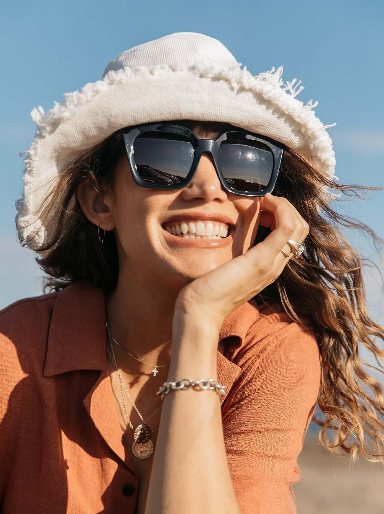 VINE-Chestnut / Agave Mirror-54 sold by RAEN product image thumbnail 5