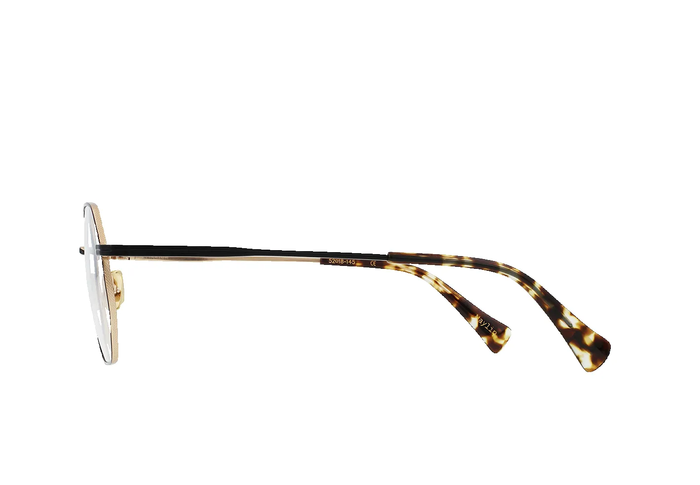 MAYLIN-Black Gold + Brindle Tortoise / Clear-52 sold by RAEN product image thumbnail 3