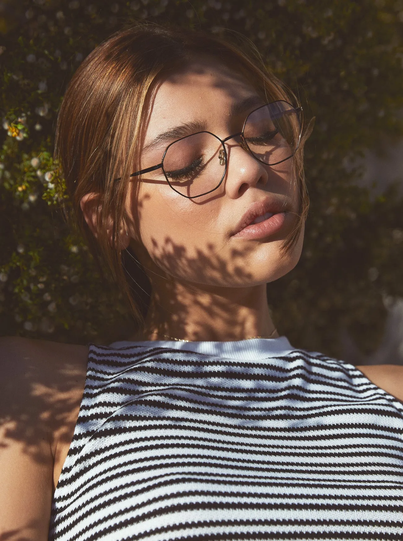 MAYLIN-Black Gold + Brindle Tortoise / Clear-52 sold by RAEN product image thumbnail 4