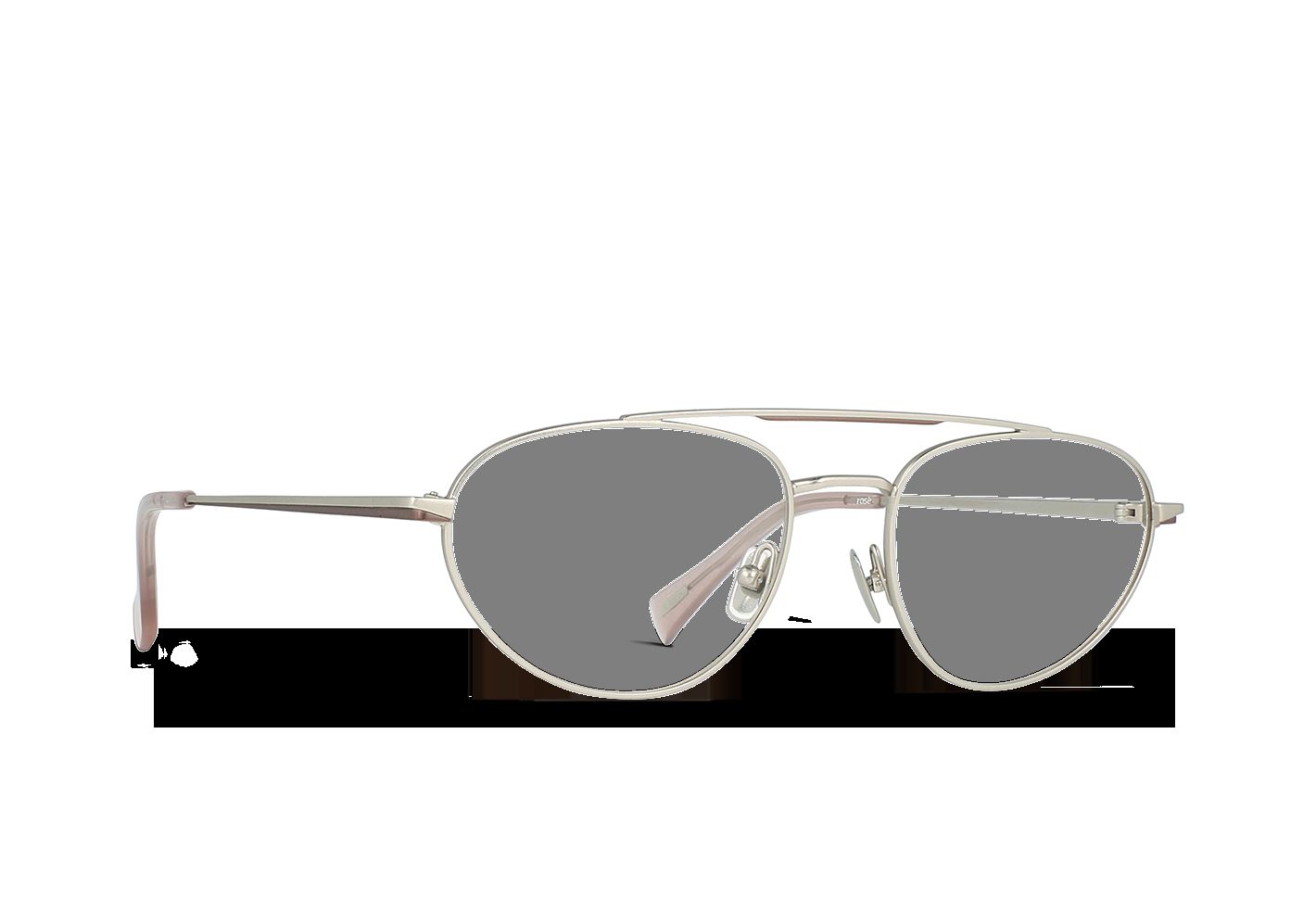 POMELO-Satin Silver + Rose / Clear-54 sold by RAEN product image thumbnail 2