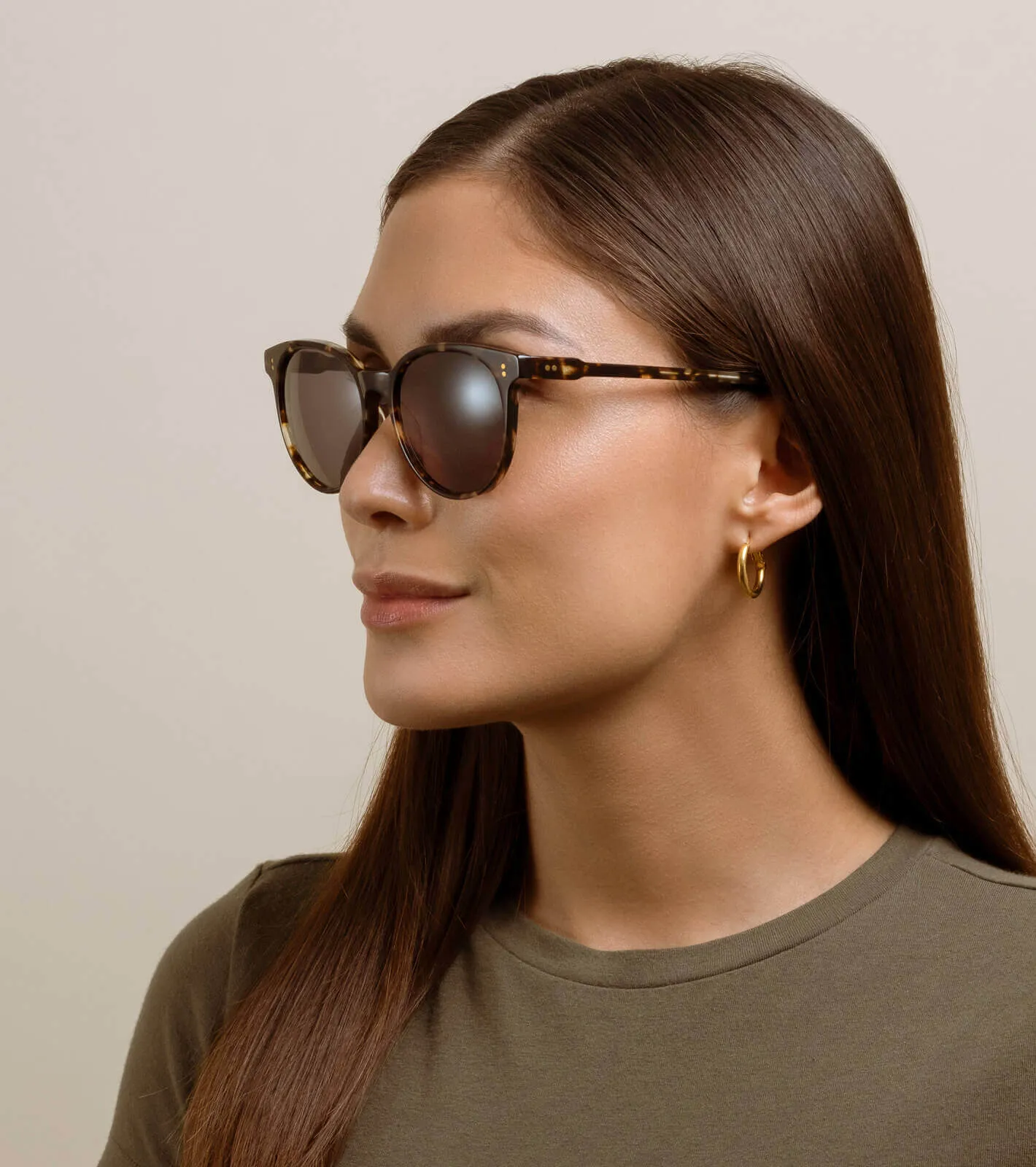 NORIE-Brindle Tortoise / Green Polarized-53 sold by RAEN product image thumbnail 5