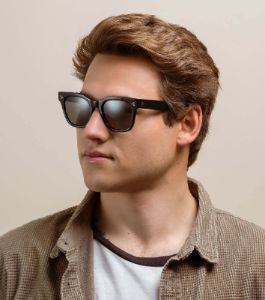 Huxton-Recycled Black / Green Polarized-51 sold by RAEN