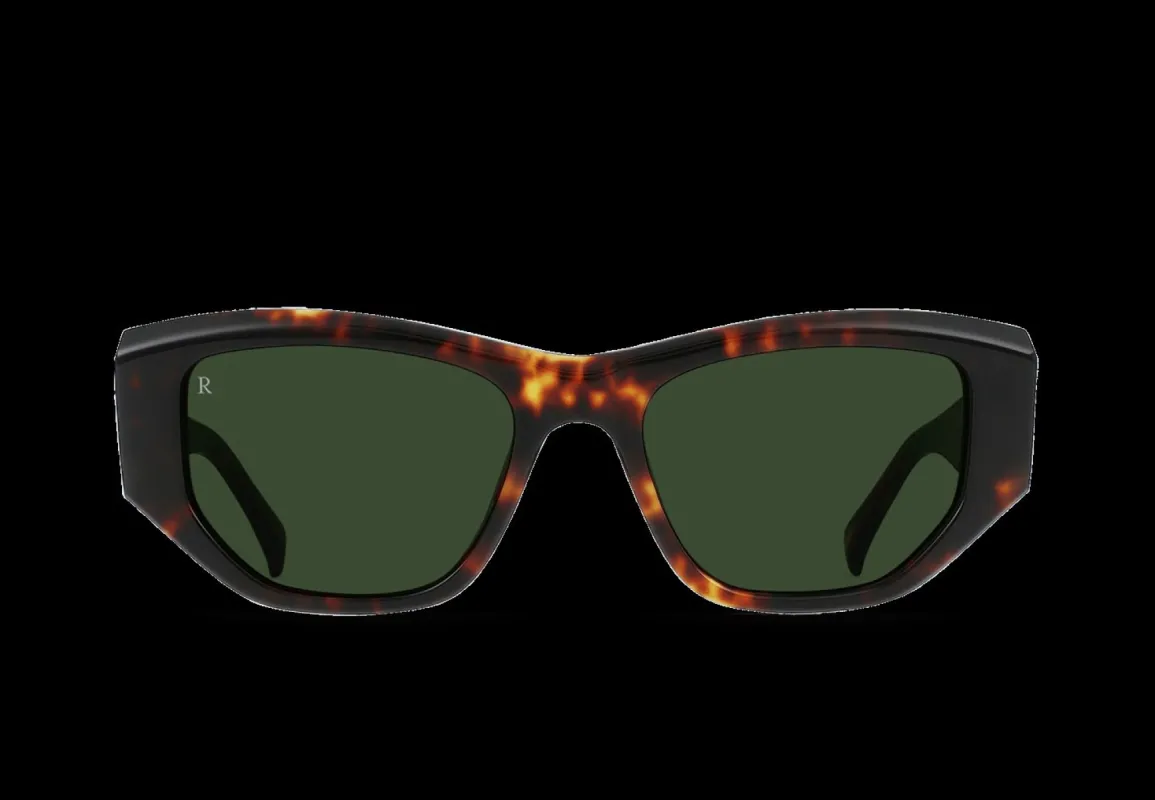 YNEZ-Ristretto Tortoise / Bottle Green-54 sold by RAEN