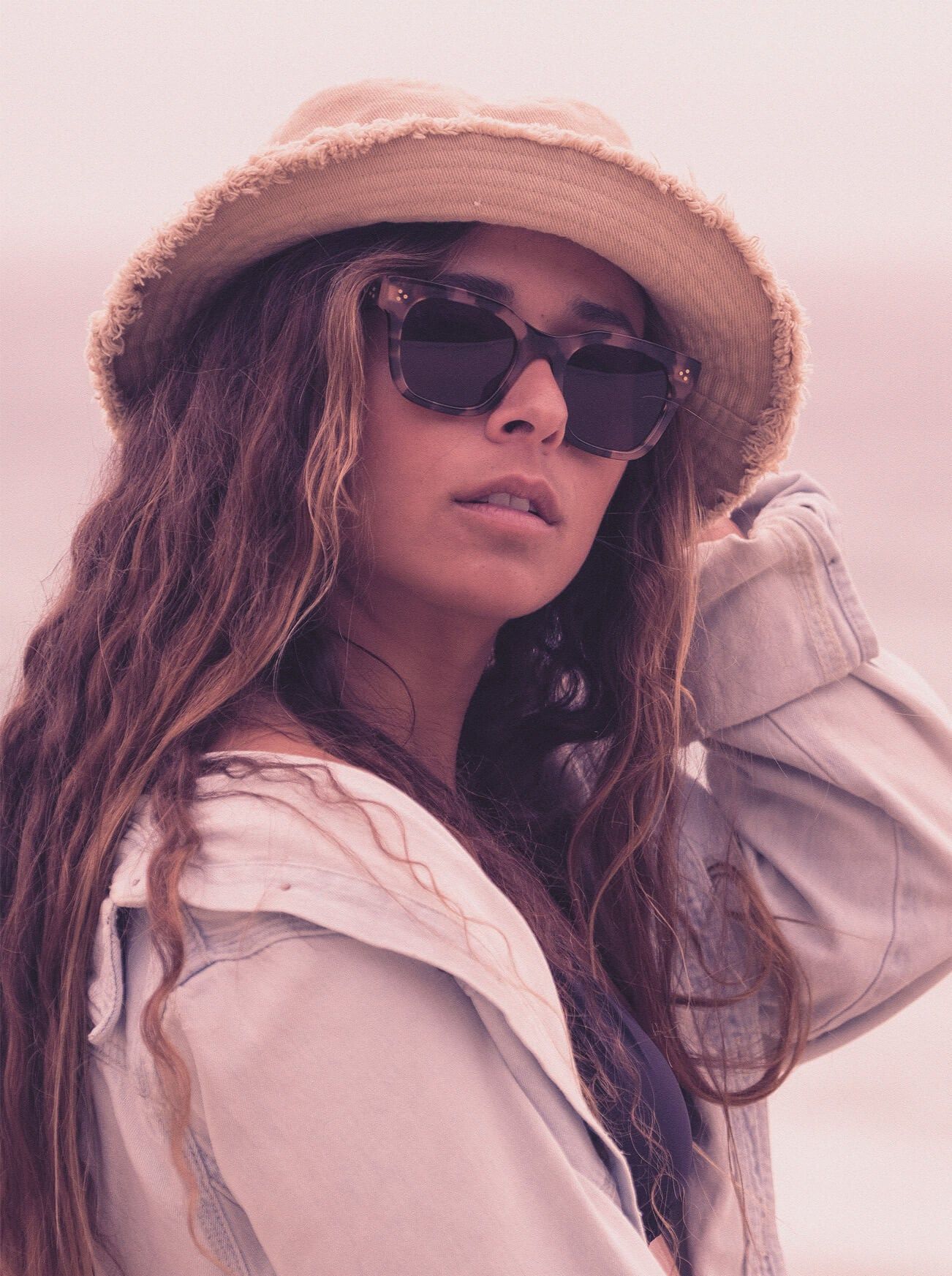 HUXTON-Coral Tortoise / Dark Smoke-51 sold by RAEN product image thumbnail 4