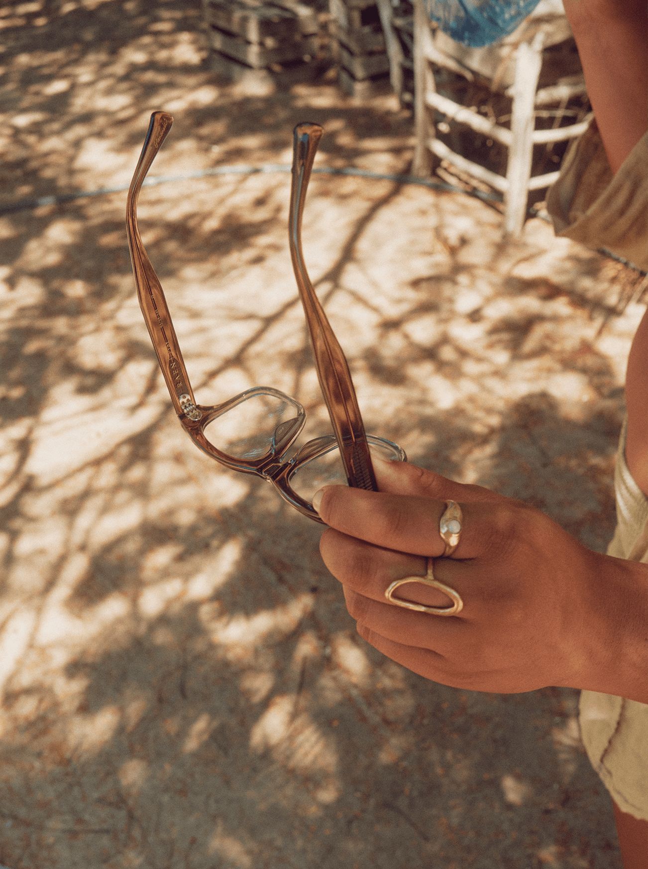 LEUKA-Cosmos Tortoise / Clear-51 sold by RAEN product image thumbnail 6