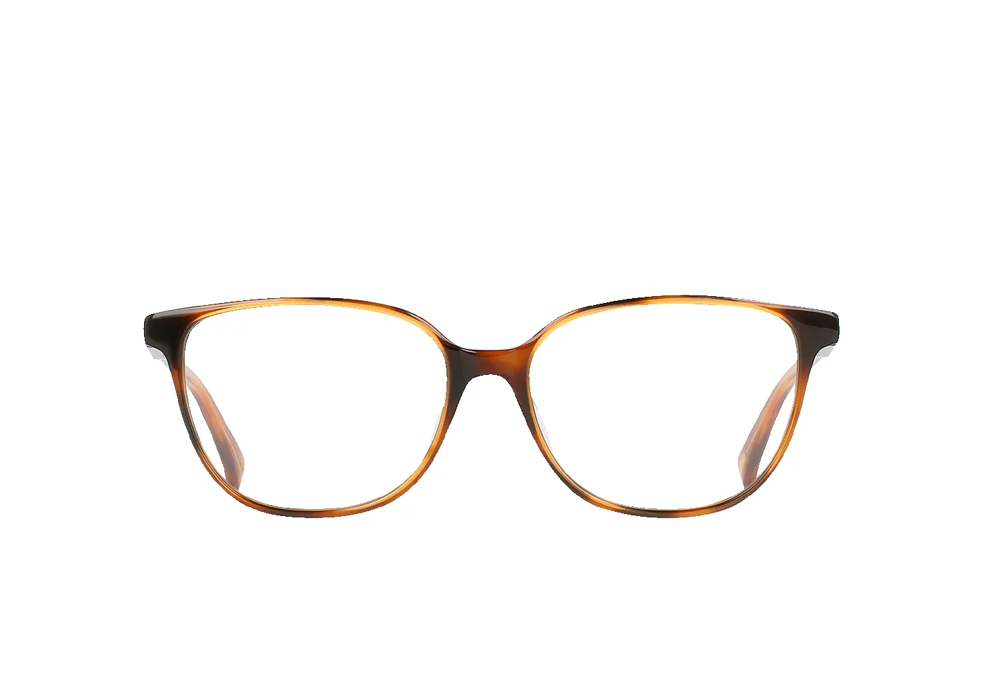 TOMIE-Pecan Tortoise / Clear-54 sold by RAEN
