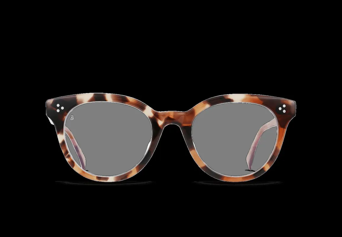 LYSHA-Almond Tortoise Myan/Clear-51 sold by RAEN