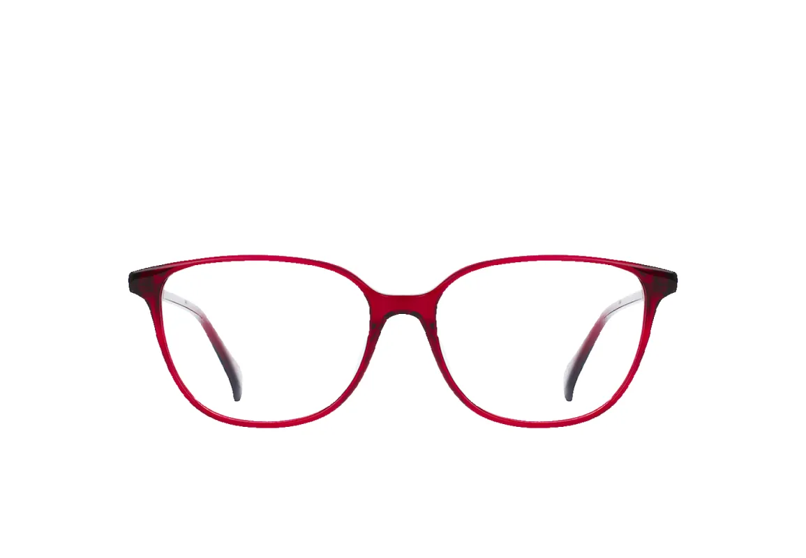 TOMIE-Oxblood Crystal / Clear-54 sold by RAEN