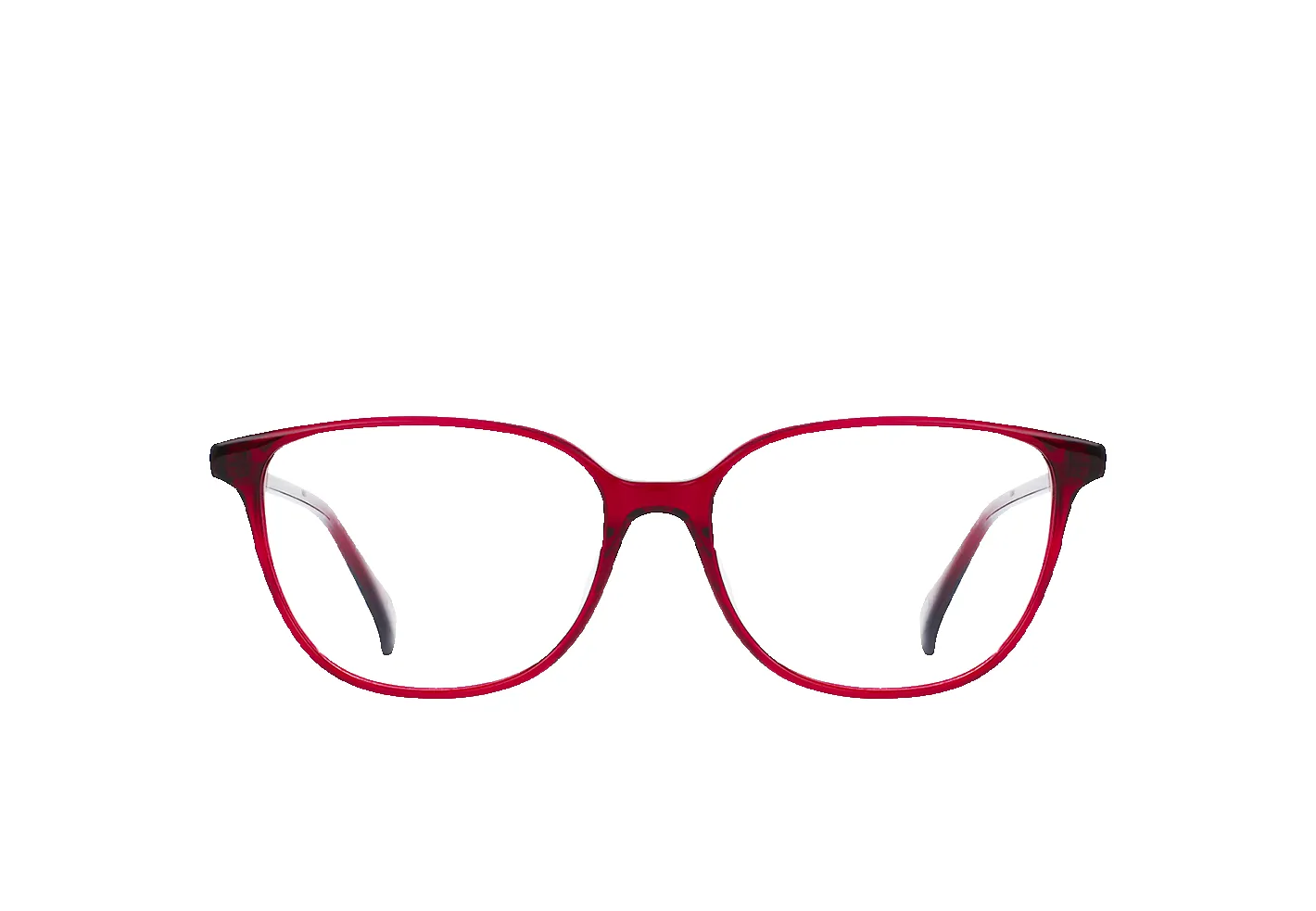 TOMIE-Oxblood Crystal / Clear-54 sold by RAEN