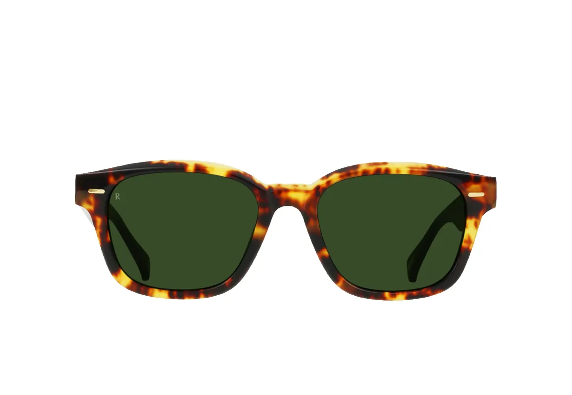 CARBY-Ristretto Tortoise / Bottle Green-53 made by RAEN