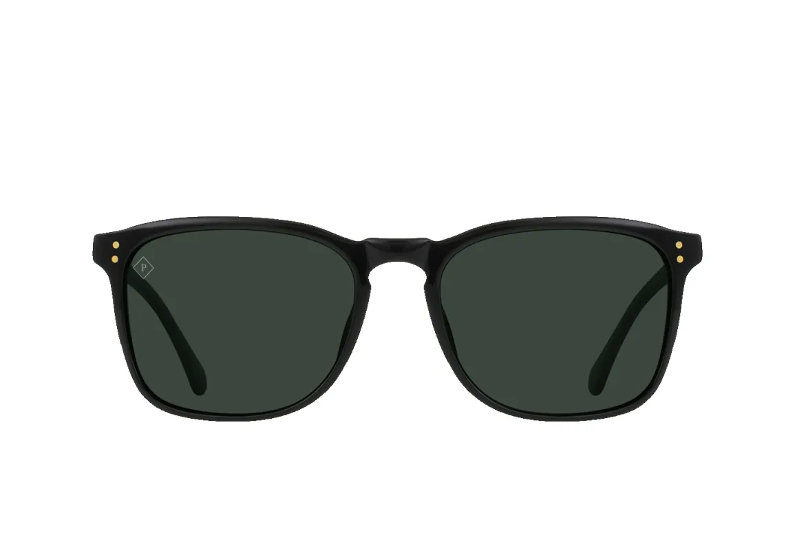 Wiley-Recycled Black / Green Polarized-56 sold by RAEN