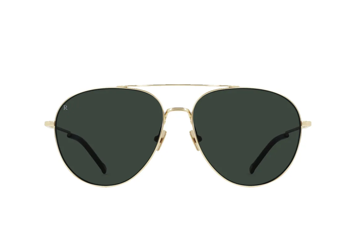 Serona-Satin Light Gold / Green Polarized-61 sold by RAEN