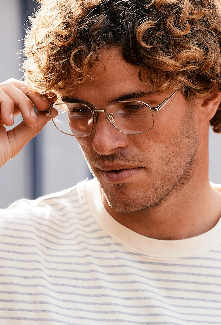 Dalvin-Silver & Classic Gold / Clear-55 sold by RAEN product image thumbnail 2