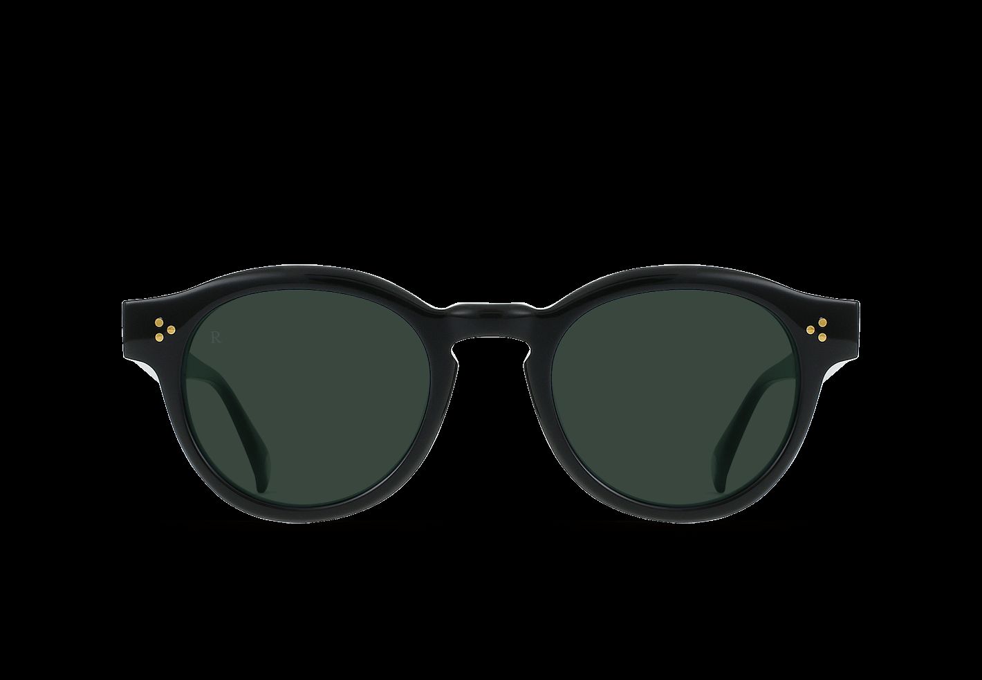 ZELTI-Recycled Black / Green Polarized-49 sold by RAEN
