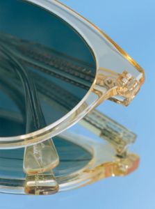 LILY-Champagne Crystal / Green Polarized-54 sold by RAEN