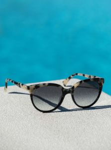 LILY-Champagne Crystal / Green Polarized-54 sold by RAEN