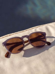REMMY-Slate / Vibrant Brown Polarized-49 sold by RAEN