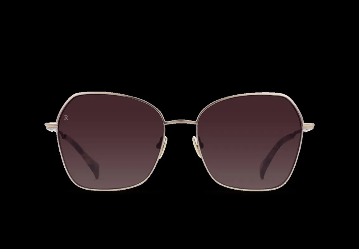 ZHANA-Satin Japanese Gold / Orchid Mirror-57 sold by RAEN