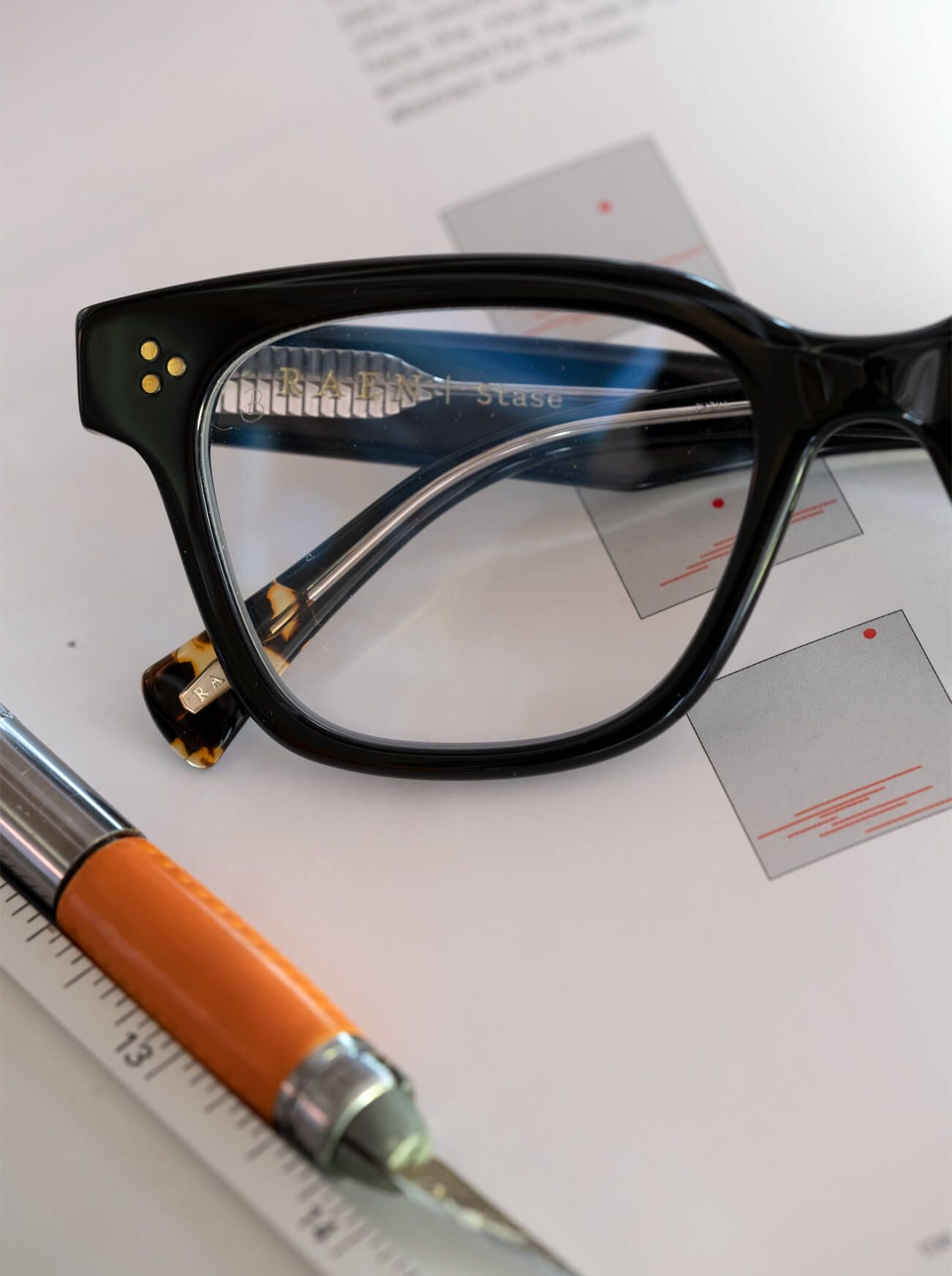 STASE-Cosmos Tortoise + Azul / Clear-52 sold by RAEN product image thumbnail 9