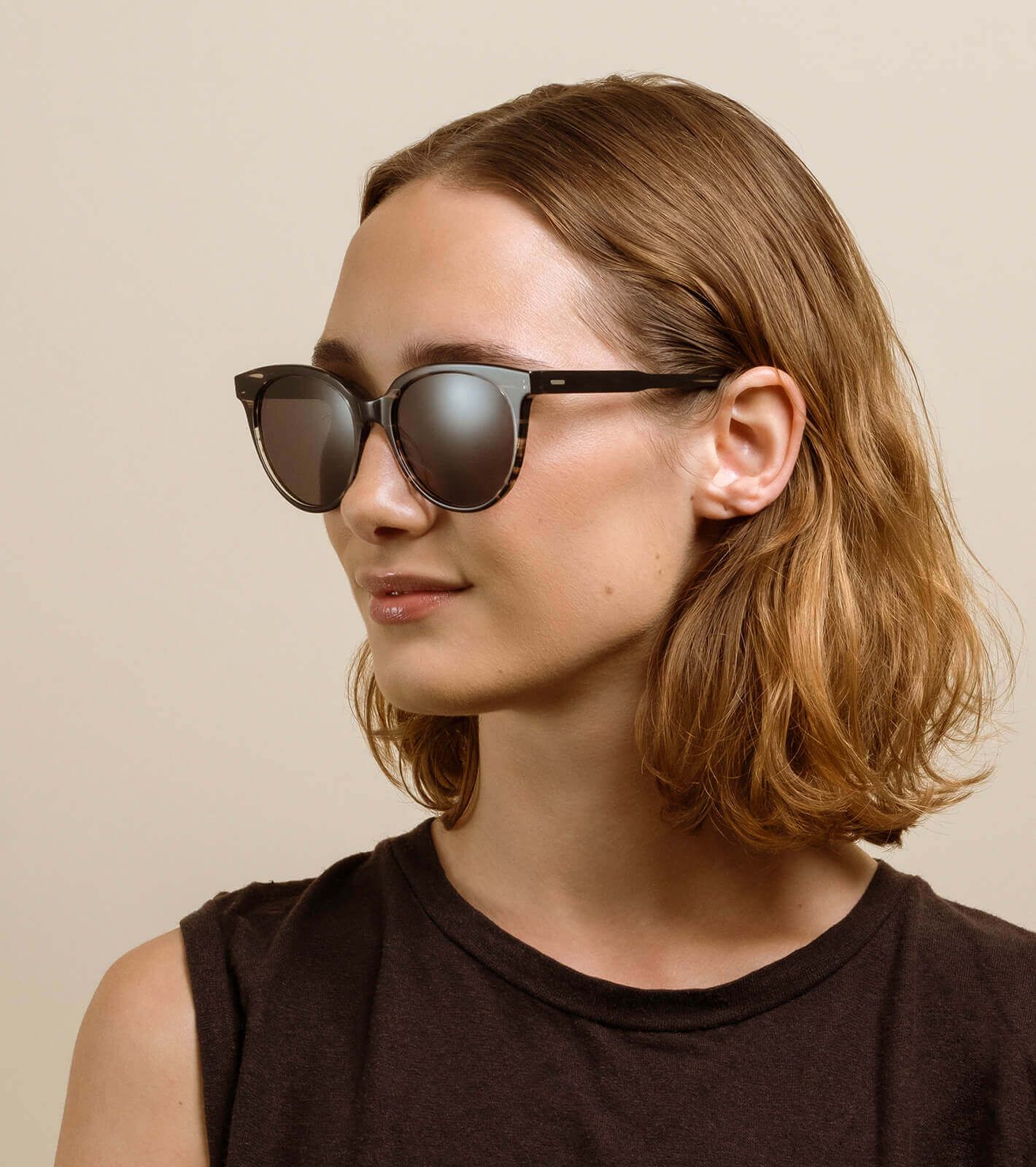 LILY-Licorice / Dark Smoke Polarized-54 sold by RAEN product image thumbnail 5