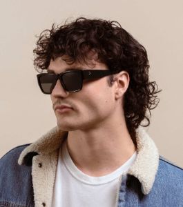 RUFIO-Recycled Black / Green Polarized-55 Pre-Order - Est. Ship Date 09/09 sold by RAEN