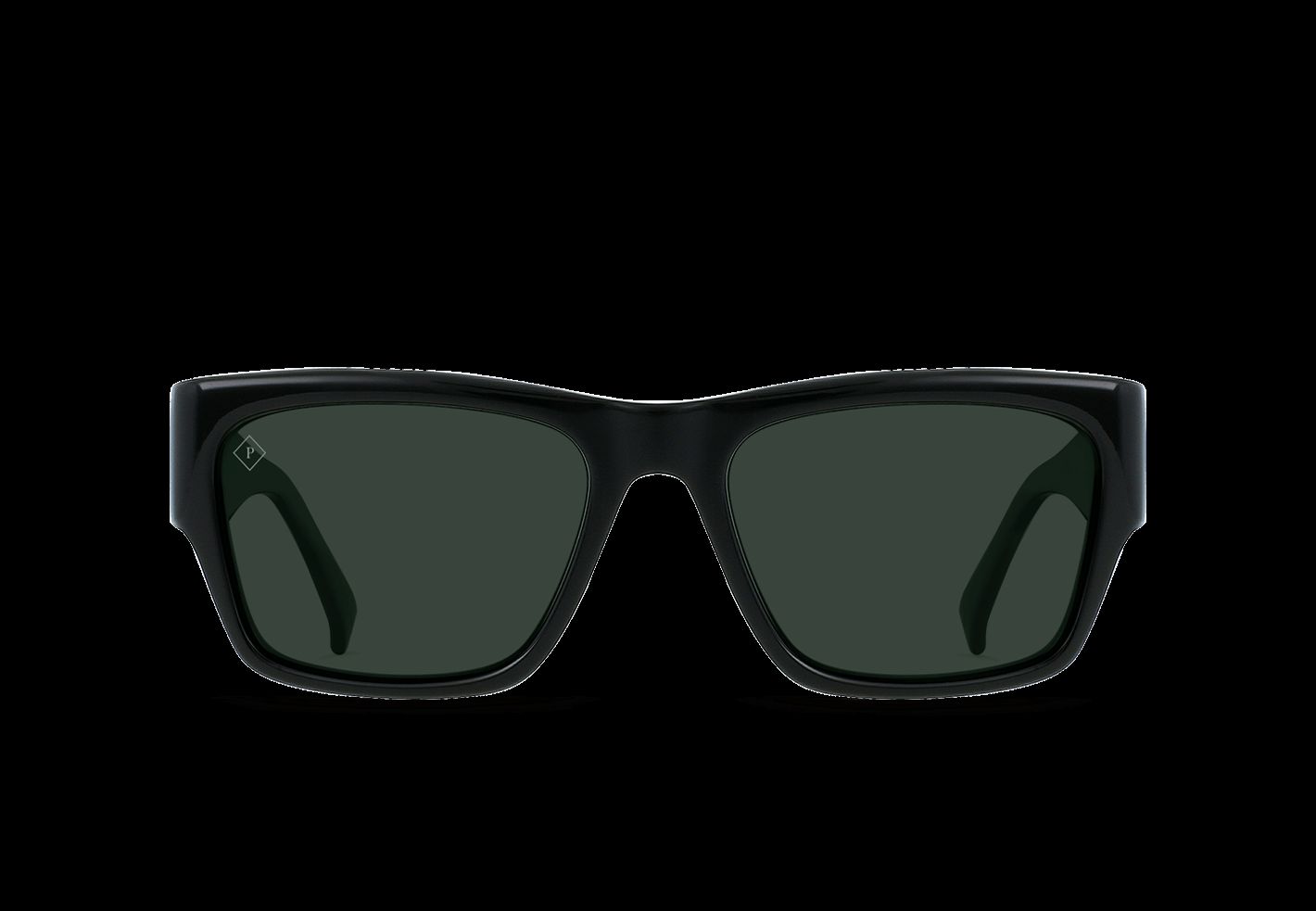 RUFIO-Recycled Black / Green Polarized-55 Pre-Order - Est. Ship Date 09/09 sold by RAEN