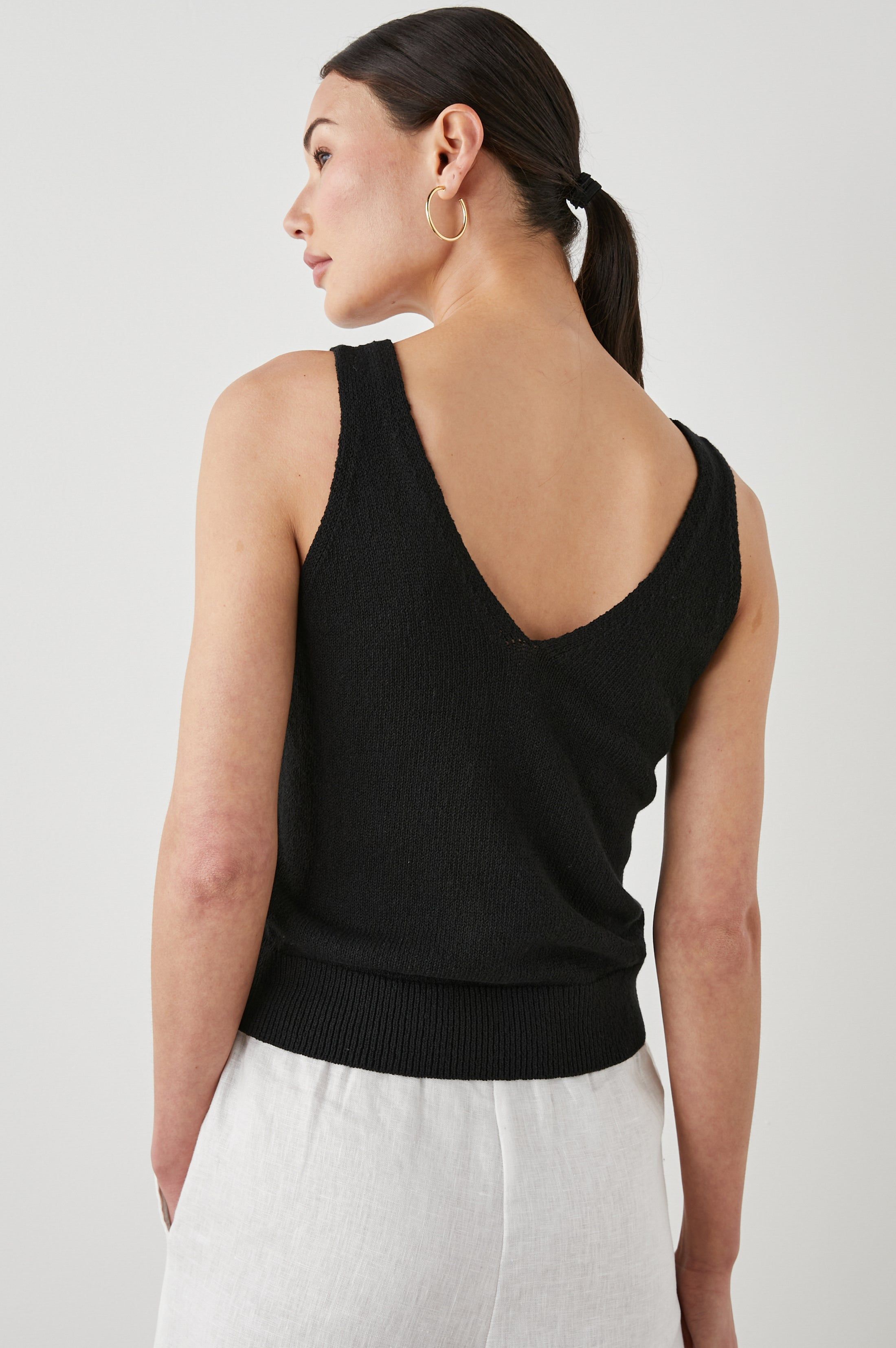 MAISE TANK - BLACK sold by Rails product image thumbnail 5