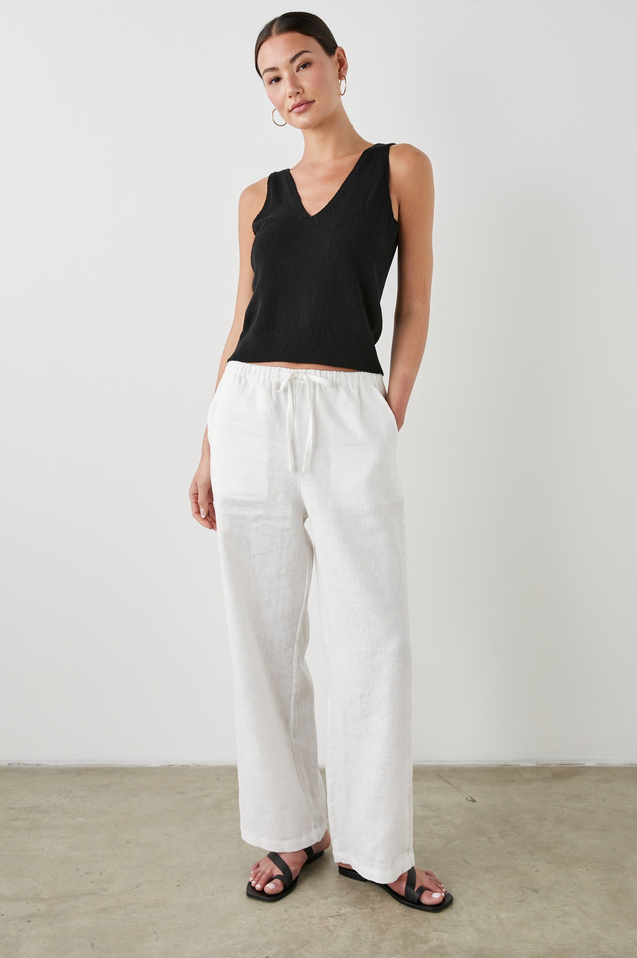 MAISE TANK - BLACK sold by Rails product image thumbnail 3