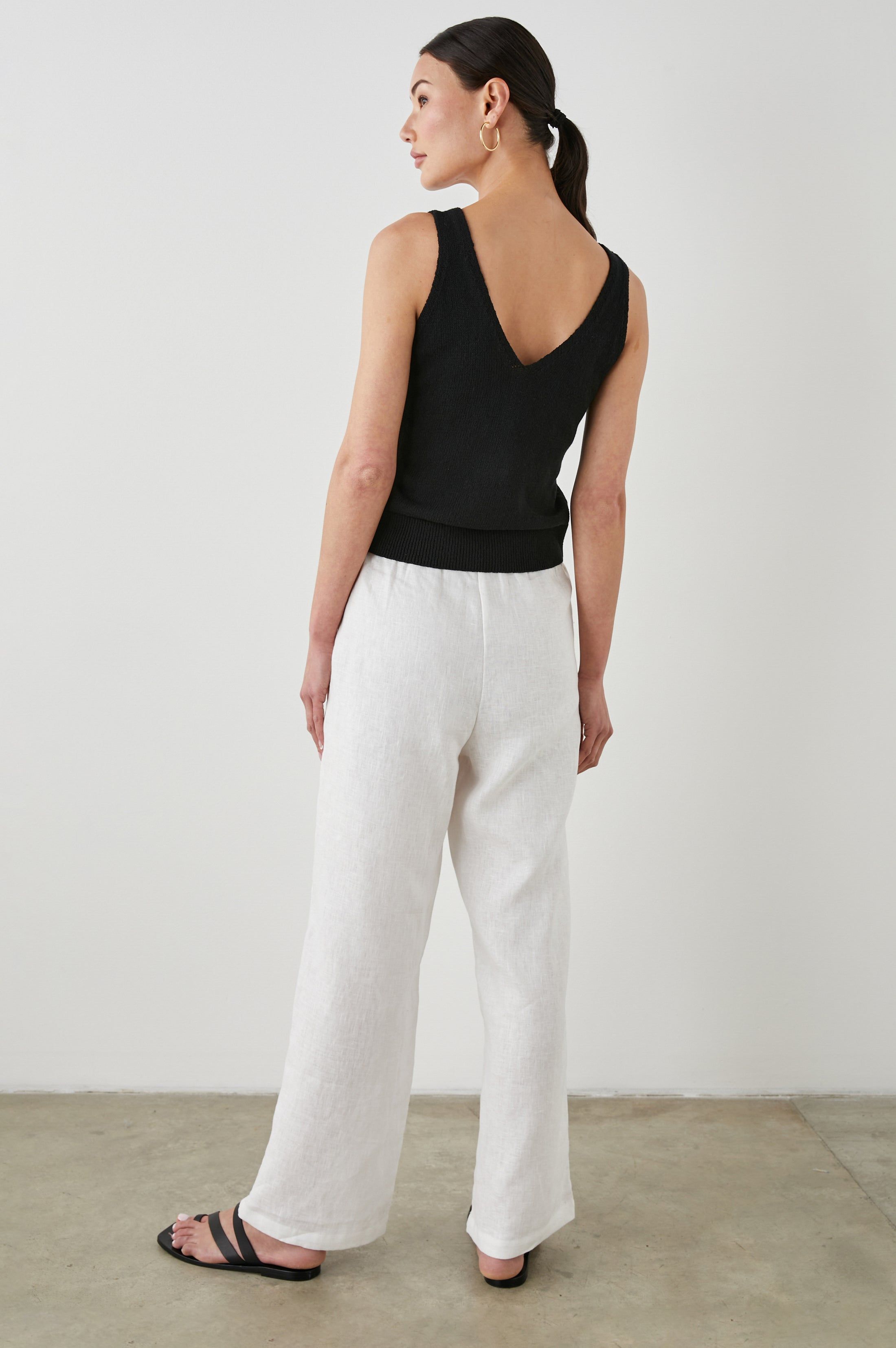 MAISE TANK - BLACK sold by Rails product image thumbnail 4