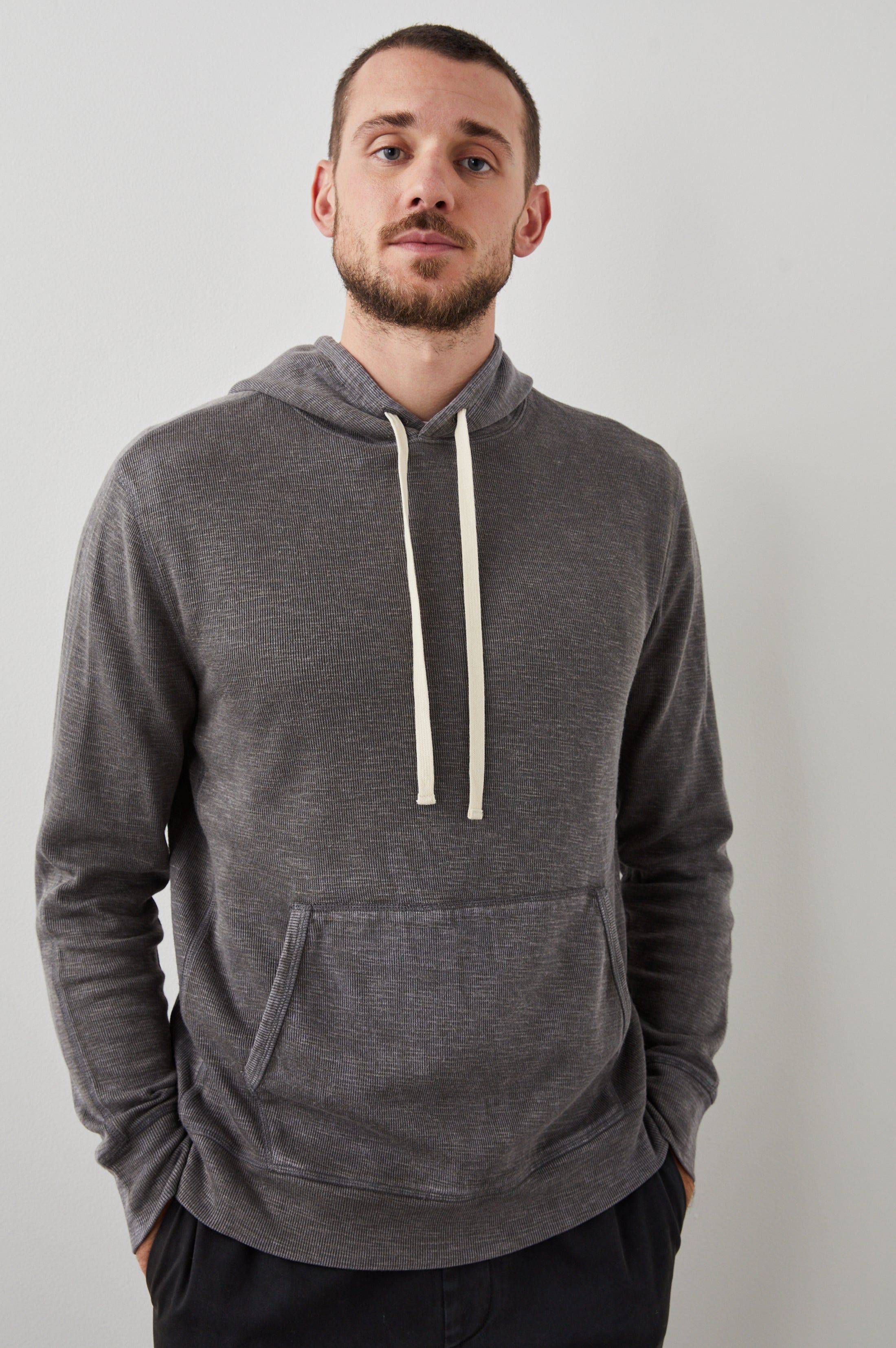 MAMMOTH HOODIE - WASHED BLACK sold by Rails product image thumbnail 3