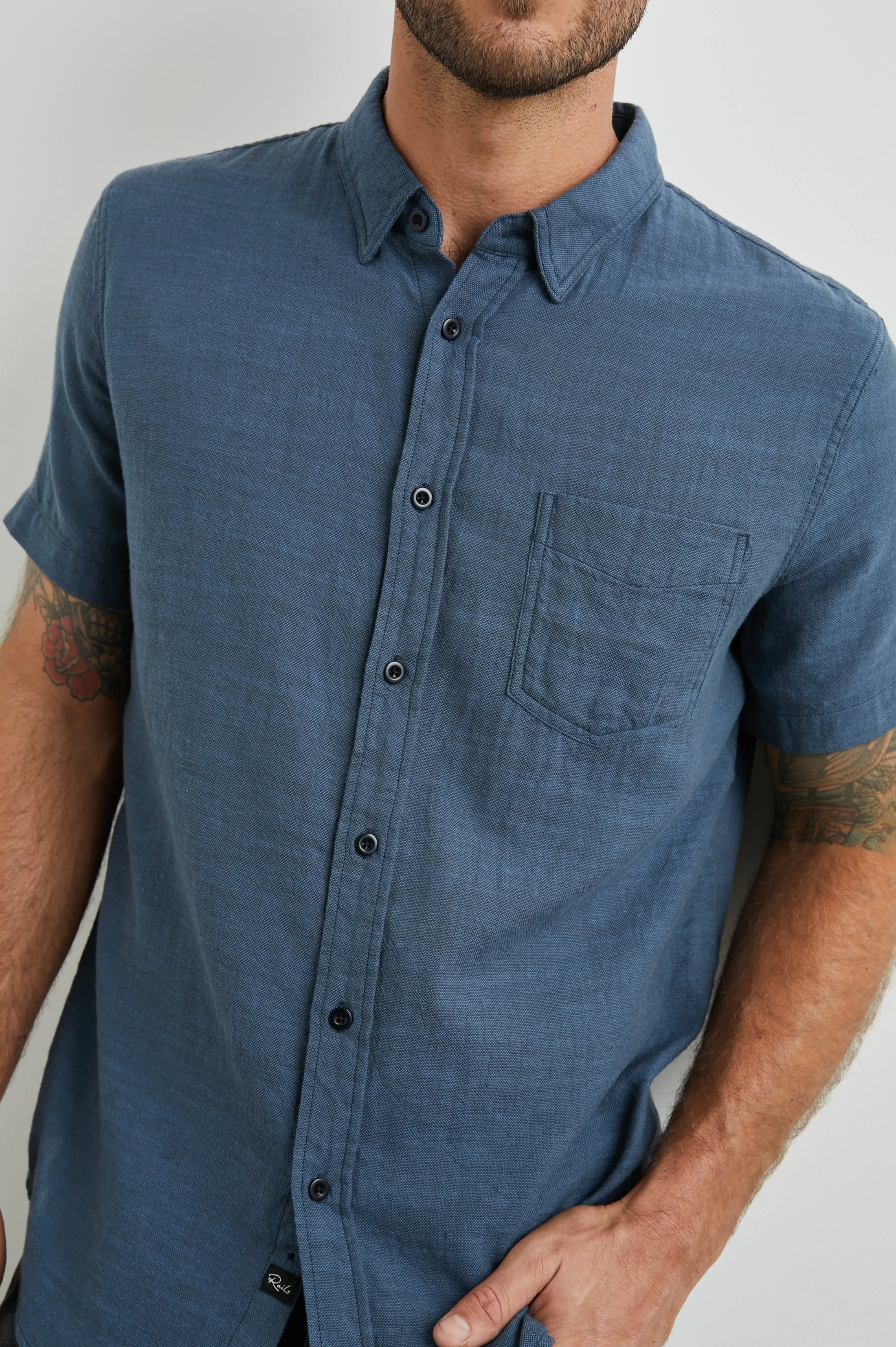 FAIRFAX SHIRT - SEA BLUE sold by Rails product image thumbnail 2