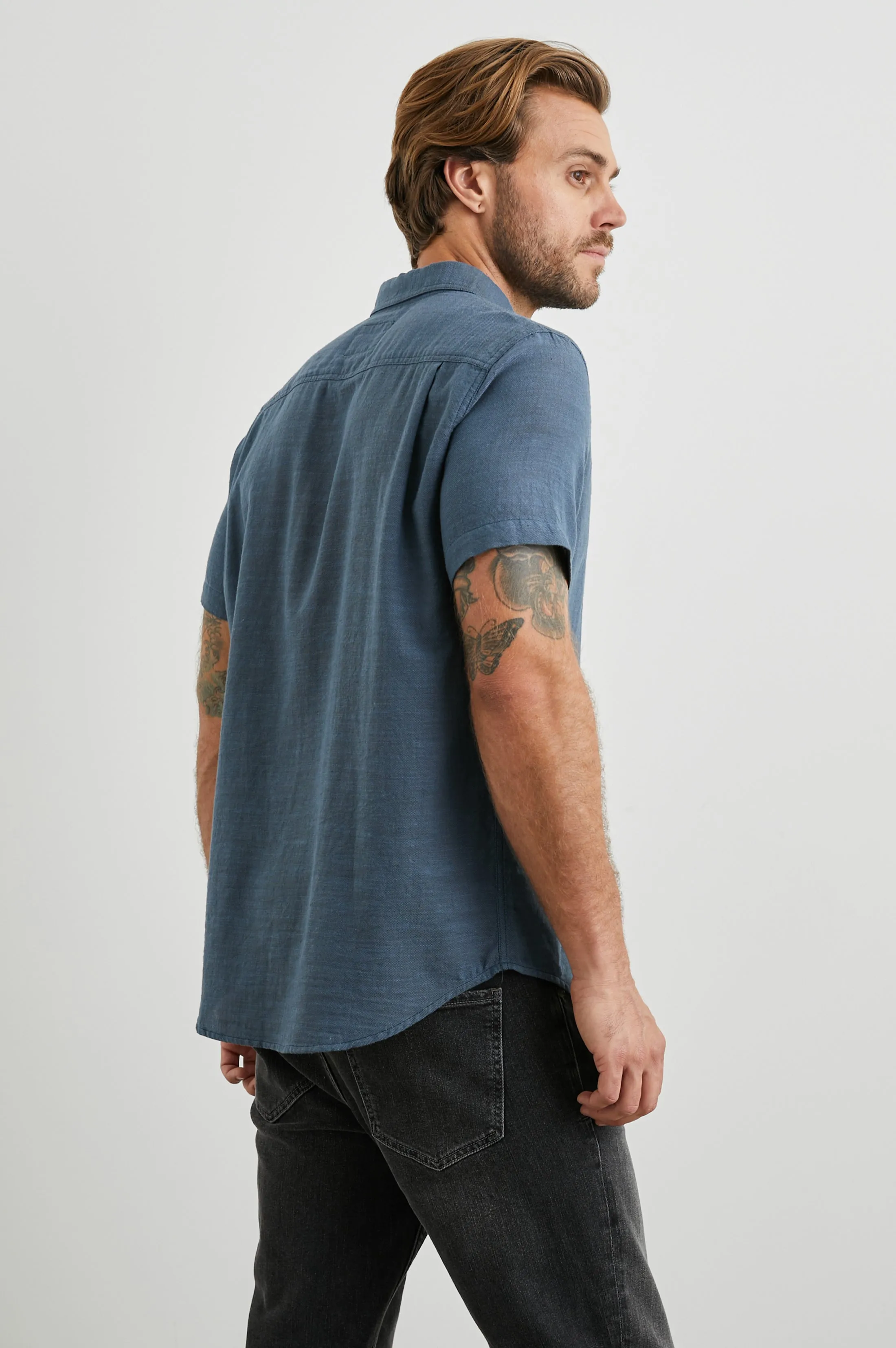 FAIRFAX SHIRT - SEA BLUE sold by Rails product image thumbnail 4