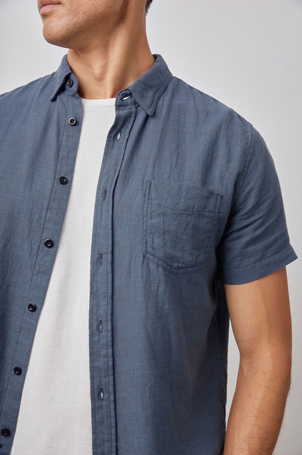 FAIRFAX SHIRT - SEA BLUE sold by Rails product image thumbnail 3