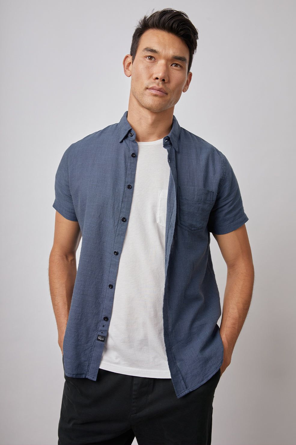 FAIRFAX SHIRT - SEA BLUE sold by Rails product image thumbnail 2