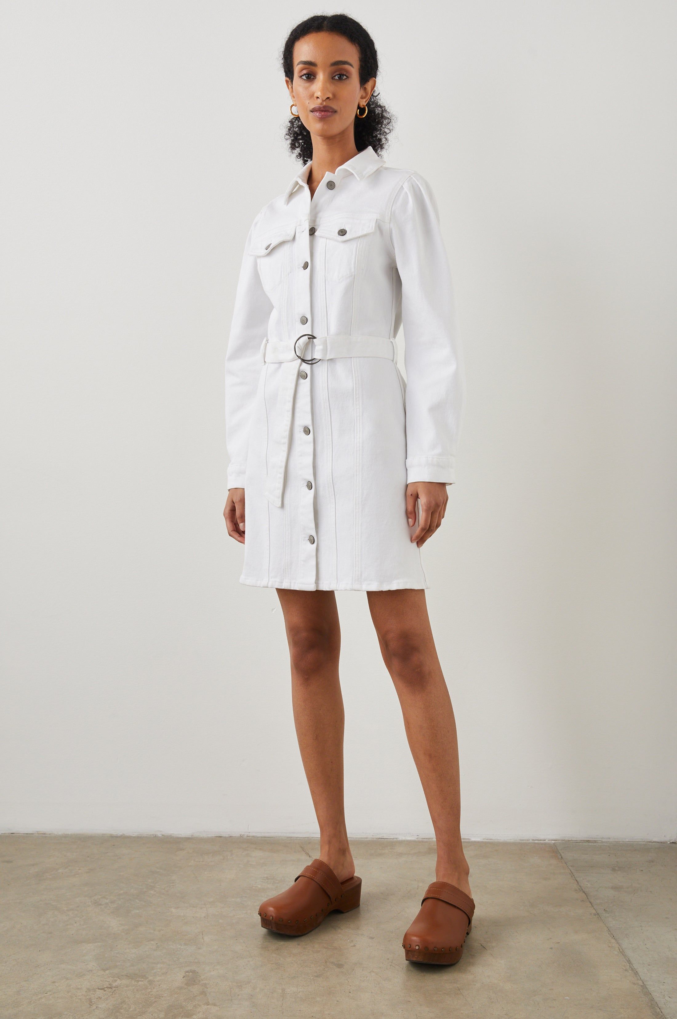 GRIFFITH DRESS - SALT WHITE sold by Rails product image thumbnail 4