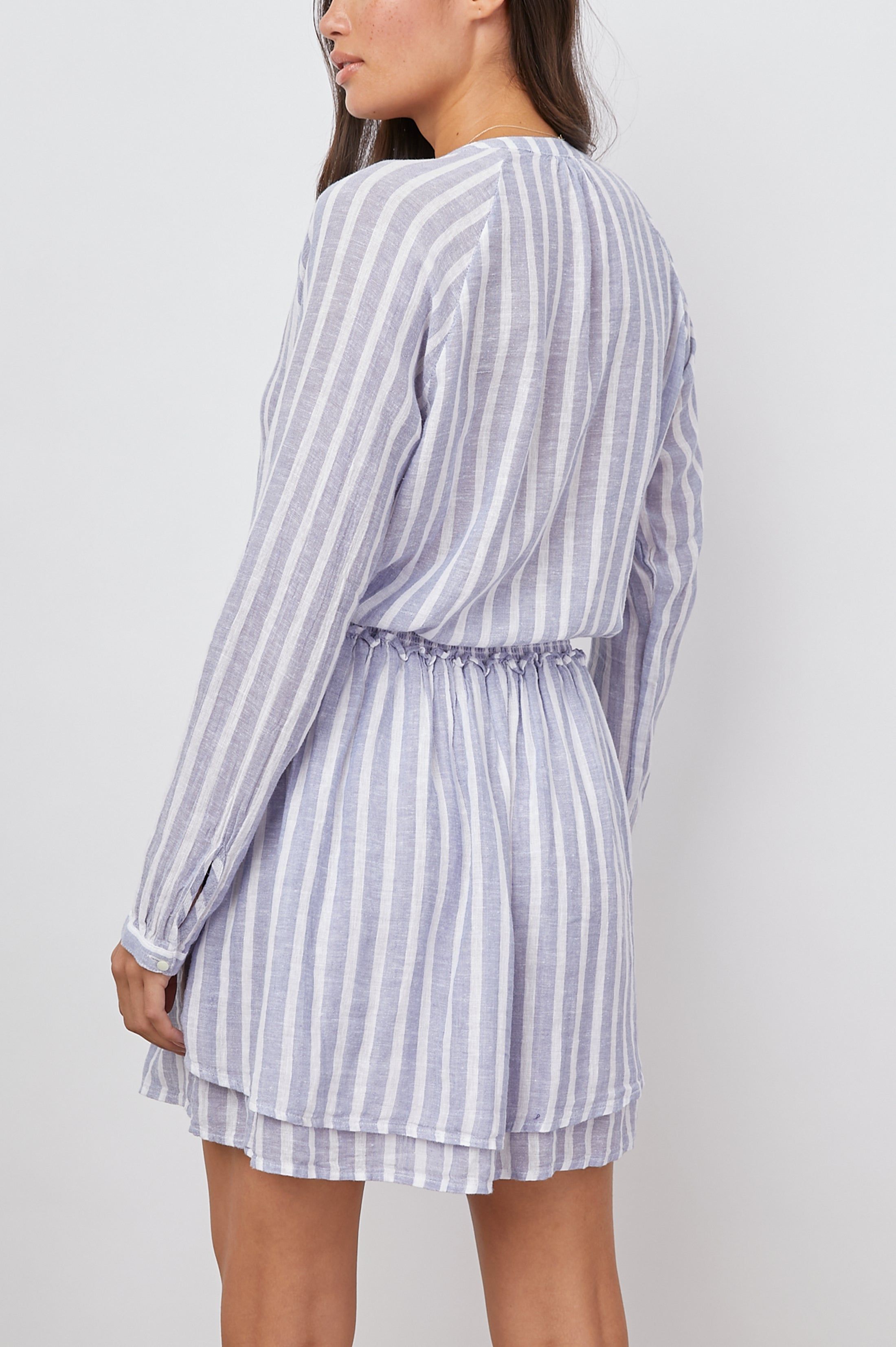 JASMINE DRESS - RHONE STRIPE sold by Rails product image thumbnail 4