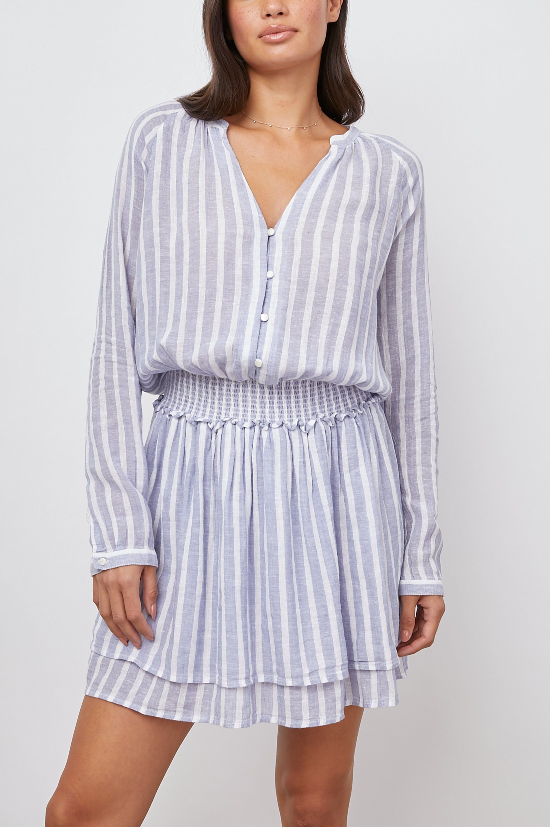 JASMINE DRESS - RHONE STRIPE sold by Rails product image thumbnail 3