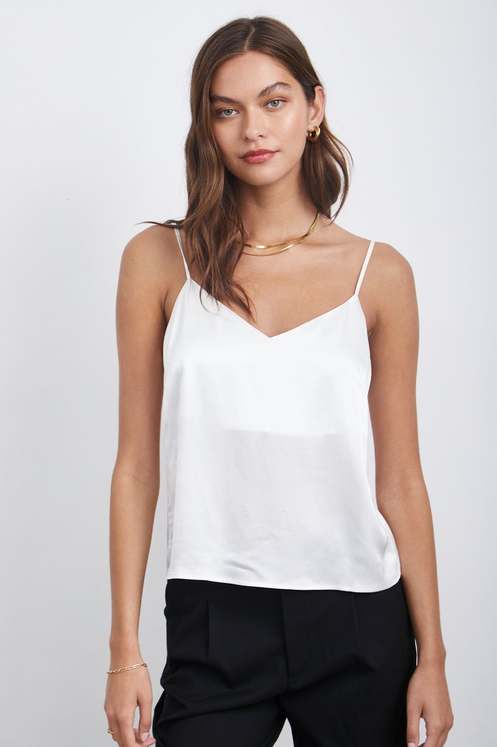 PAOLA TOP - WHITE sold by Rails