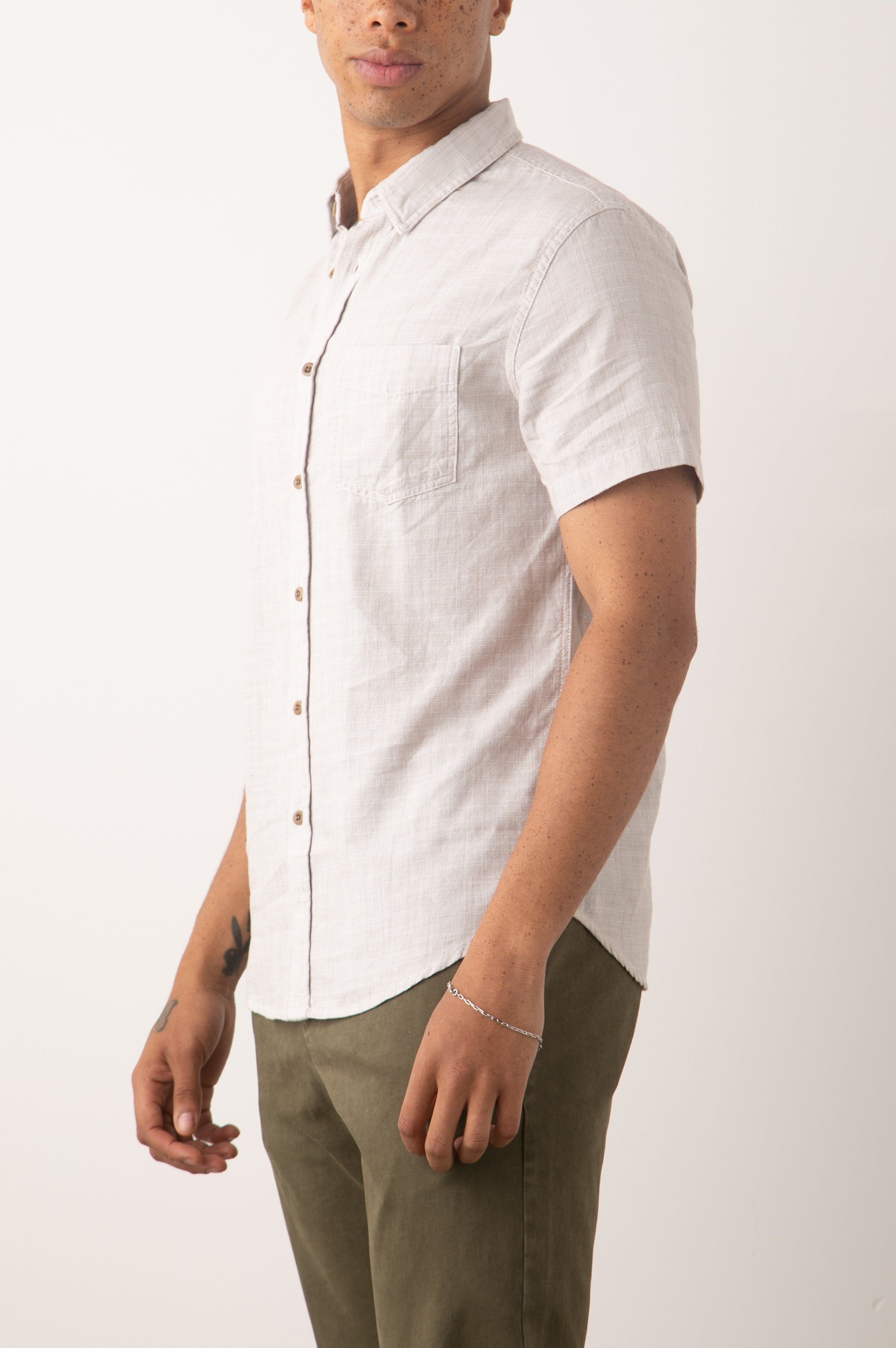 FAIRFAX SHIRT - CHINCHILLA sold by Rails product image thumbnail 5