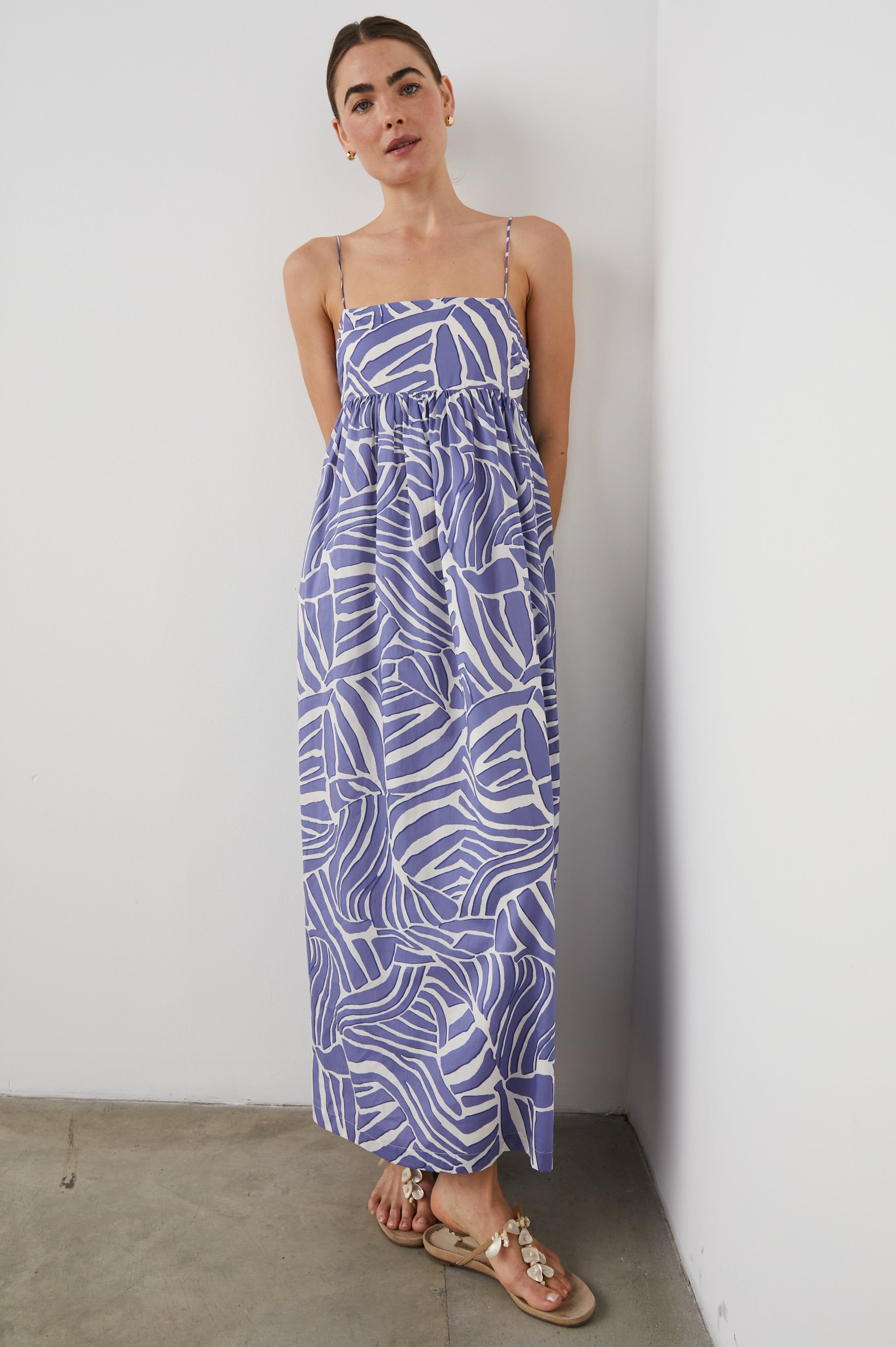 LUCILLE DRESS - ISLAND WAVES sold by Rails product image thumbnail 3